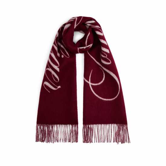 Шал С Лого Tommy Hilfiger Tommy Logo Scarf Ld54 Deep Rouge Шал С Лого Tommy Hilfiger Tommy Logo Scarf Ld54 Deep Rouge