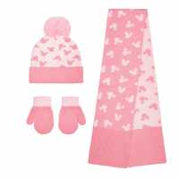 Character 3 Piece Set Childrens Мики Момичета Шапки с козирка