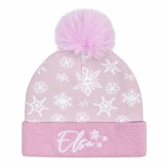 Шапки с козирка Character 3 Piece Set Childrens Елза Character 3 Piece Set Childrens Елза Шапки с козирка