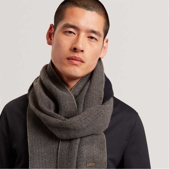 Ted Baker Women's Herringbone Midweight Scarf Ted Baker Women's Herringbone Midweight Scarf