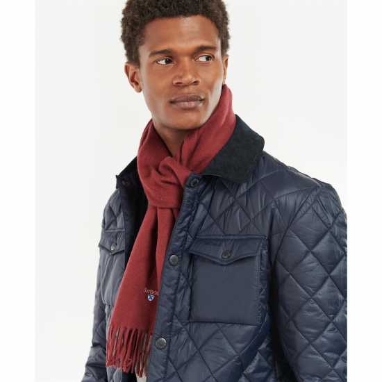 Barbour Plain Lambswool Scarf  