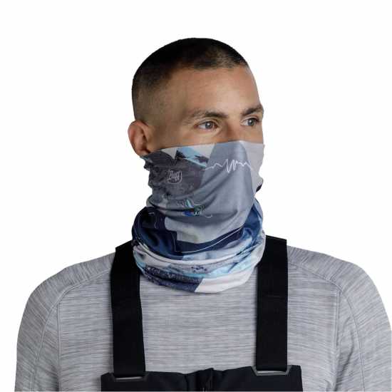 Buff Thermonet Gaiter Neckwarmer Unisex Adults Синьо Почистване и импрегниране