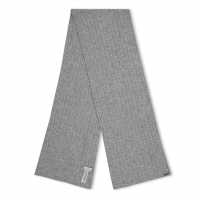 Ted Baker Cable Knitted Scarf Grey Зимни аксесоари