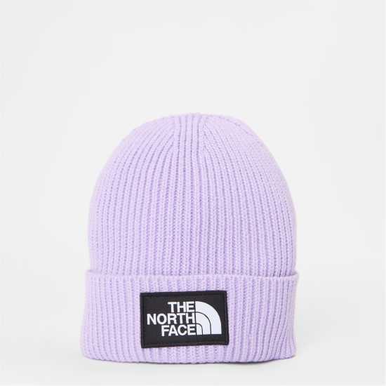 The North Face Logo Cuffed Beanie Lilac QZI Шапки с козирка