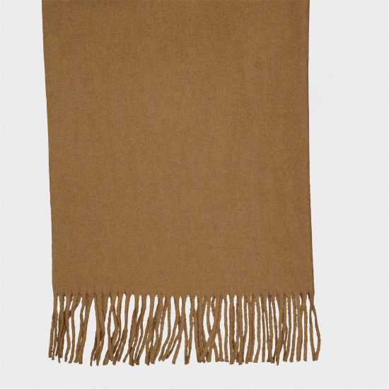 Pieces Women's Knitted Scarf Сребриста Минк Pieces Women's Knitted Scarf Сребриста Минк