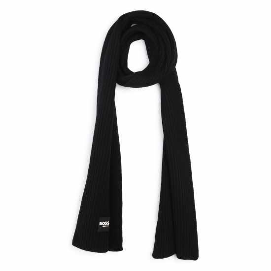 Зимни аксесоари Шал С Лого Boss Logo Scarf Juniors Шал С Лого Boss Logo Scarf Juniors Зимни аксесоари