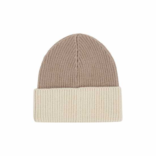 Ck Metal Two-Tone Chunky Beanie  