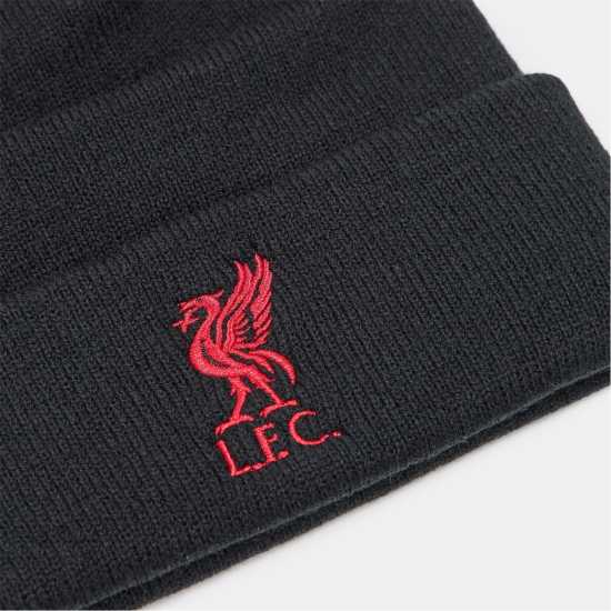 Team Liverpool Beanie Juniors Черно/Червено 