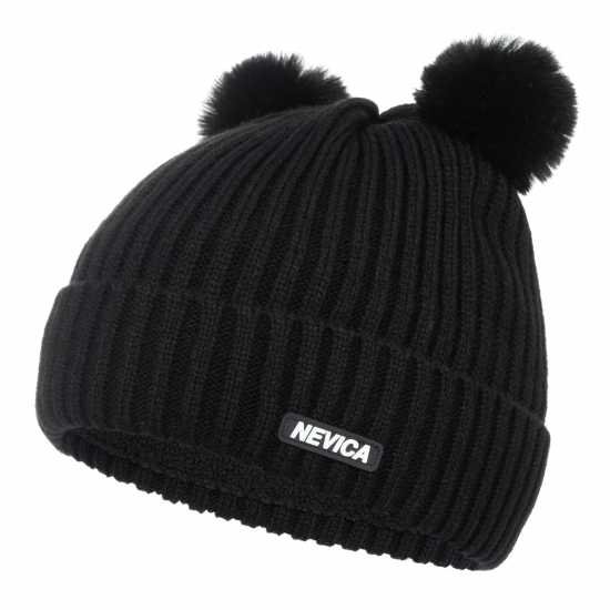 Nevica Meribel Hat Juniors Черно Шапки с козирка