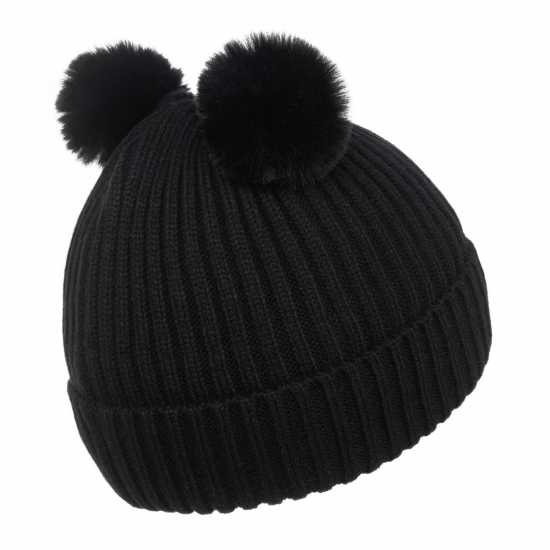 Nevica Meribel Hat Juniors Черно Шапки с козирка