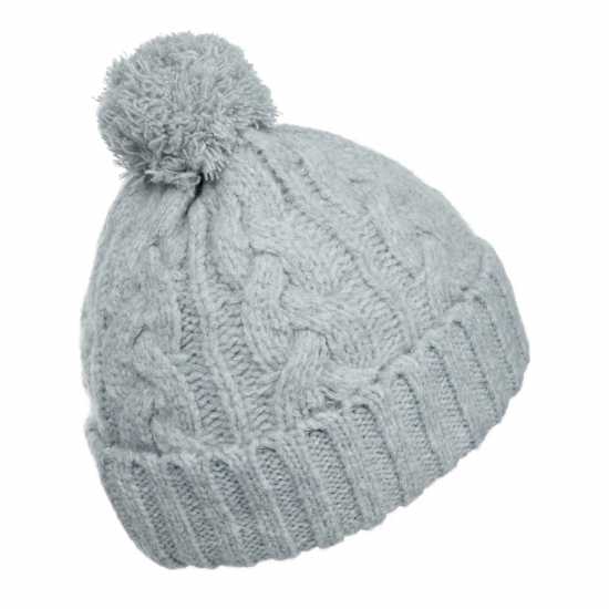 Шапки с козирка Soulcal Bobble Hat Adults Сиво Soulcal Bobble Hat Adults Сиво Шапки с козирка