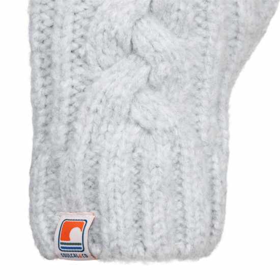 Soulcal Cable Mittens Adults Сиво Мъжки ски ръкавици