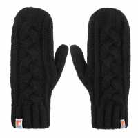 Soulcal Cable Mittens Adults Черно Мъжки ски ръкавици