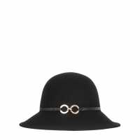 Biba Рибарска Шапка Metal Trim Bucket Hat Черно Шапки с козирка