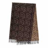 Biba Jacquard Scarf Принт на банан Ръкавици шапки и шалове