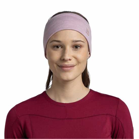 Buff Merino Headband Womens Lila Шапки с козирка