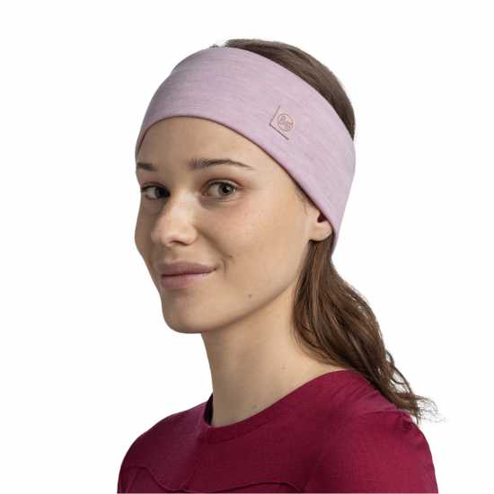 Buff Merino Headband Womens Lila Шапки с козирка