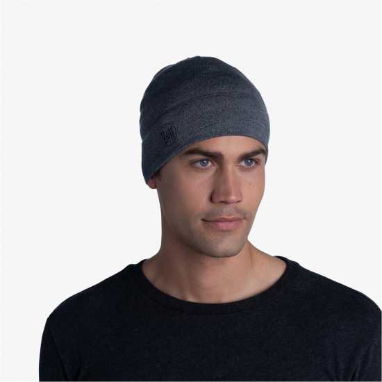 Buff Merino Beanie Adults Сиво Шапки с козирка