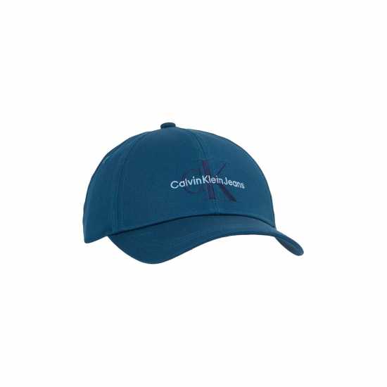 Шапки с козирка Calvin Klein Jeans Monogram Embroidered Cap Син CGX Calvin Klein Jeans Monogram Embroidered Cap Син CGX Шапки с козирка