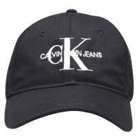 Calvin Klein Jeans Monogram Embroidered Cap Черно BDS Шапки с козирка