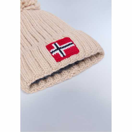 Шапки с козирка Napapijri Semiury Hat Juniors Крем N1J Napapijri Semiury Hat Juniors Крем N1J Шапки с козирка