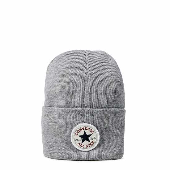 Converse Basic Beanie Mens Сиво Шапки с козирка