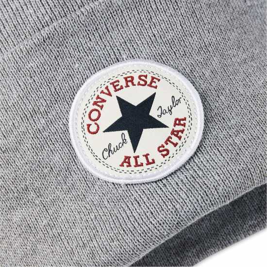 Converse Basic Beanie Mens Сиво Шапки с козирка