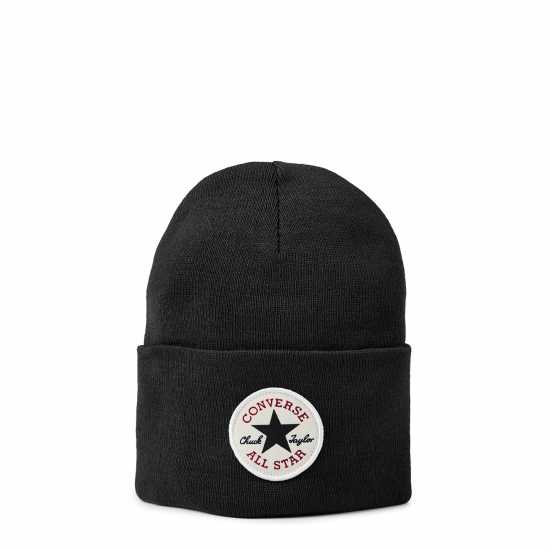 Converse Basic Beanie Mens Черно Шапки с козирка