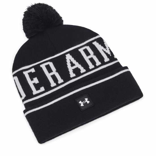 Under Armour Armour M Halftime Pom Beanie Beany Mens Черно Шапки с козирка