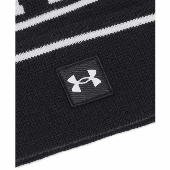 Under Armour Armour M Halftime Pom Beanie Beany Mens Черно Шапки с козирка
