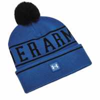 Under Armour Armour M Halftime Pom Beanie Beany Mens Синьо Шапки с козирка