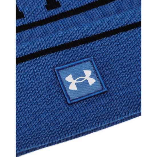 Шапки с козирка Under Armour Armour M Halftime Pom Beanie Beany Mens Синьо Under Armour Armour M Halftime Pom Beanie Beany Mens Синьо Шапки с козирка