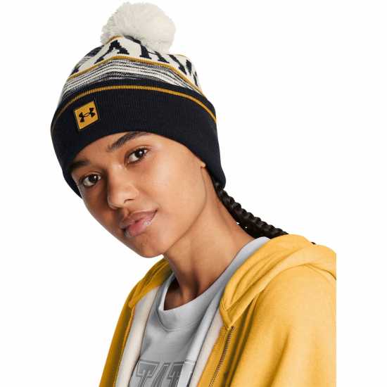 Шапки с козирка Under Armour Armour M Halftime Pom Beanie Beany Mens Бяло Under Armour Armour M Halftime Pom Beanie Beany Mens Бяло Шапки с козирка