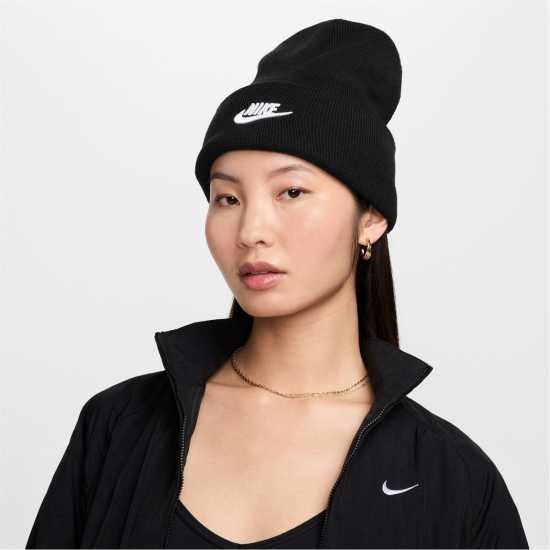 Nike Peak Futura Beanie Черно Шапки с козирка