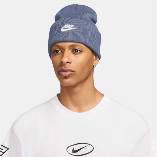 Nike Nike NSW Peak Beanie Sn71 Световен индиго Nike Nike NSW Peak Beanie Sn71 Световен индиго