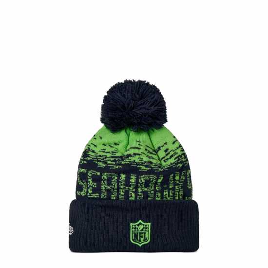 Nfl New Era  Seattle Seahawks Beanie Mens Сиатъл Сихоук Шапки с козирка