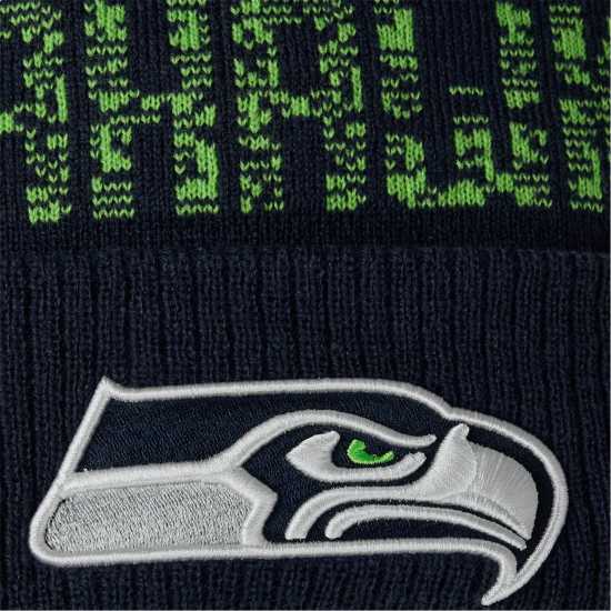 Nfl New Era  Seattle Seahawks Beanie Mens Сиатъл Сихоук Шапки с козирка