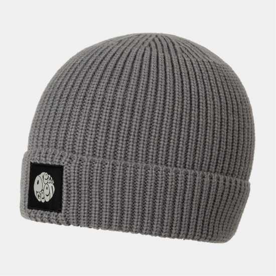 Pretty Green Beanie 54 Grey Шапки с козирка