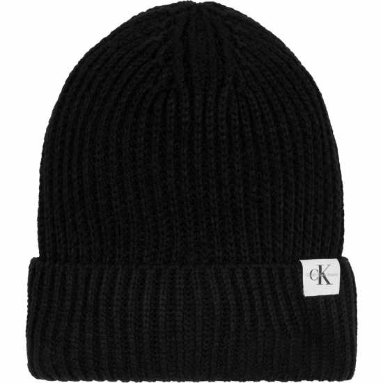 Шапки с козирка Calvin Klein Jeans Calvin Klein Jeans Monogram Rib Beanie Calvin Klein Jeans Calvin Klein Jeans Monogram Rib Beanie Шапки с козирка