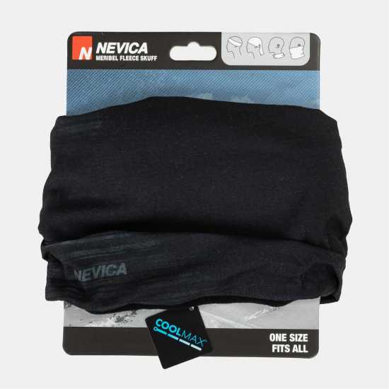 Nevica Fleece Skuff Neck Gaiter Adults Black Print Ски шапки и маски