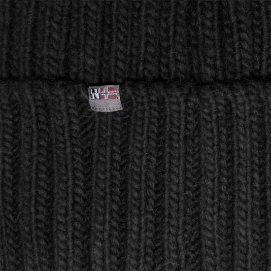Napapijri Beanie Hat Black - Зимни аксесоари