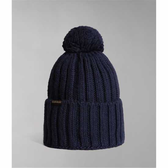 Napapijri Beanie Hat Синьо море Шапки с козирка