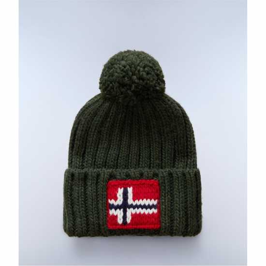 Napapijri Beanie Hat Зелено Шапки с козирка