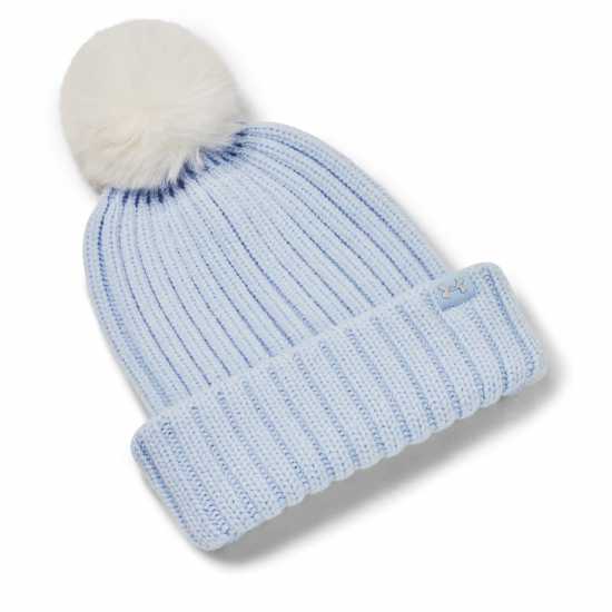 Шапки с козирка Under Armour Armour W Halftime Pom Beanie Beany Womens Blue Under Armour Armour W Halftime Pom Beanie Beany Womens Blue Шапки с козирка