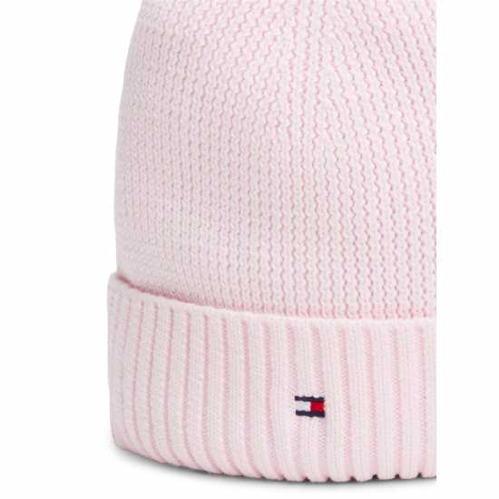 Tommy Hilfiger Tommy Essntl Beanie Jn53 Светло розово TOG Шапки с козирка