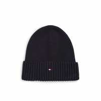 Tommy Hilfiger Tommy Essntl Beanie Jn53 Космическо синьо DW6 Шапки с козирка