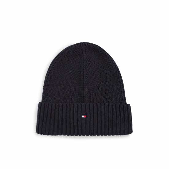 Tommy Hilfiger Tommy Essntl Beanie Jn53 Космическо синьо DW6 Шапки с козирка