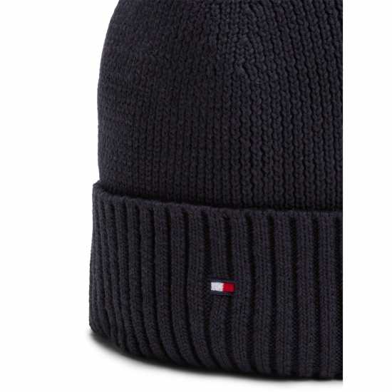 Tommy Hilfiger Tommy Essntl Beanie Jn53 Космическо синьо DW6 Шапки с козирка