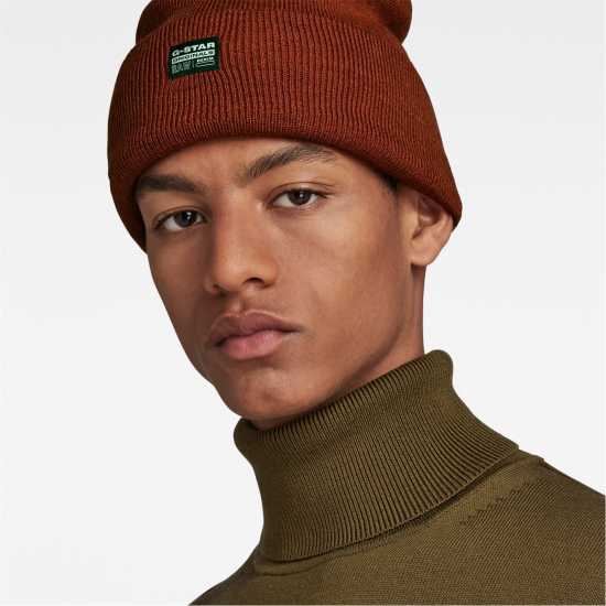G Star Men's Effo Beanies Каштаново 