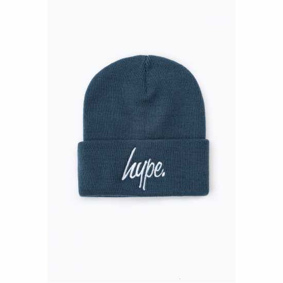 Шапки с козирка Hype Script Beanie 99 Военносиньо Hype Script Beanie 99 Военносиньо Шапки с козирка